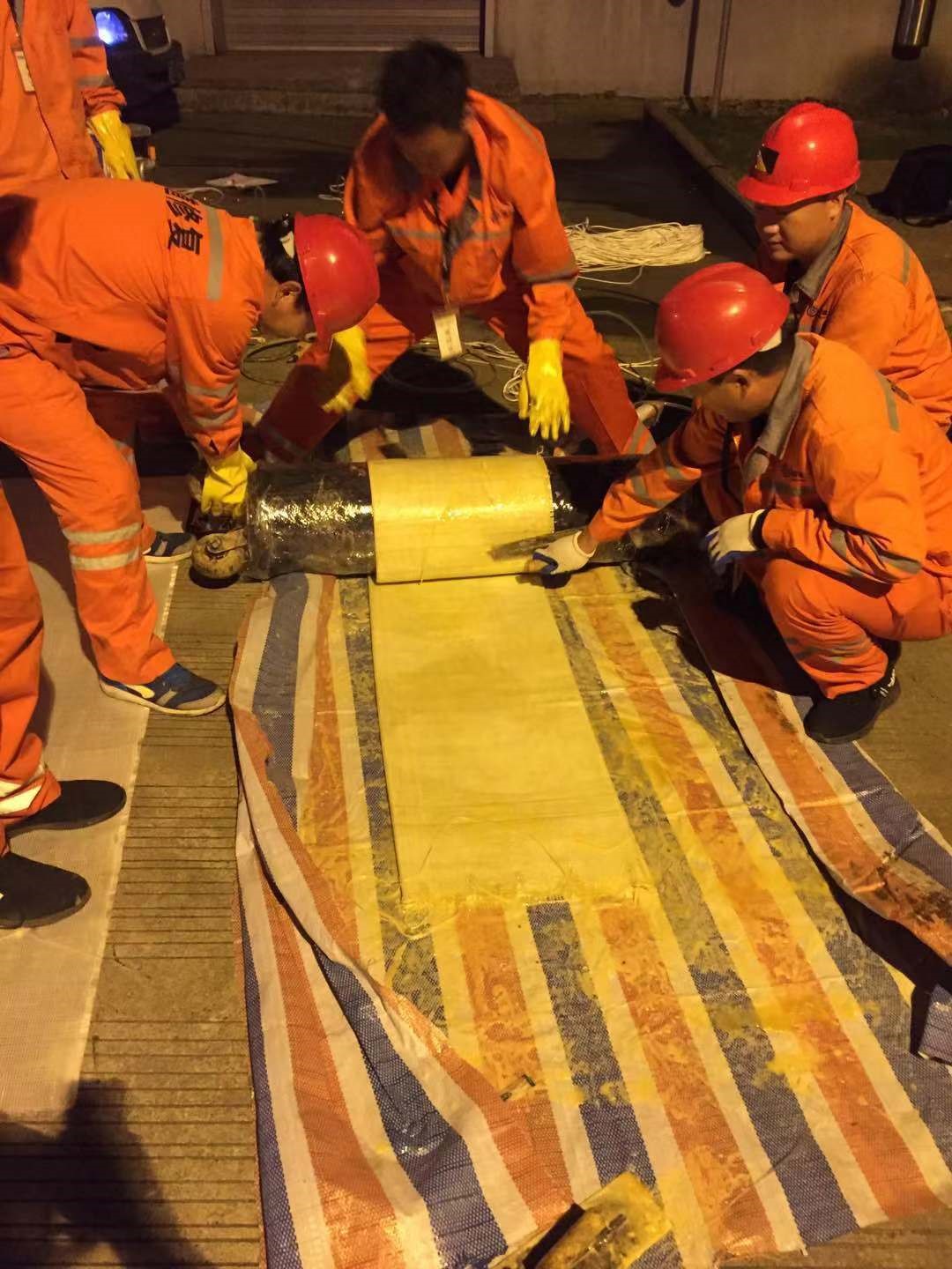 尉氏CIPP局部树脂固化法